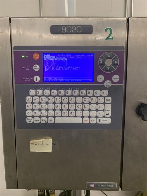 Markem Imaje model 9020 Ink Jet Printer