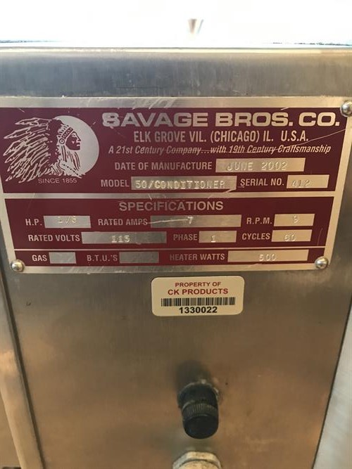 Savage 50-lb Stainless Steel Chocolate Melter