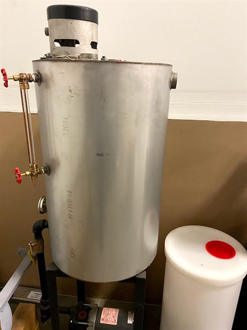 Parker model 10315 15HP Natural Gas Steam Boiler (NEW) Processing