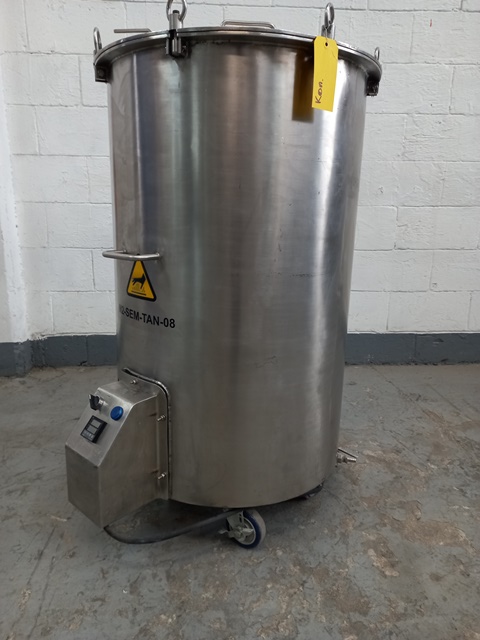 Stainless steel  53 gallon jacketed 
