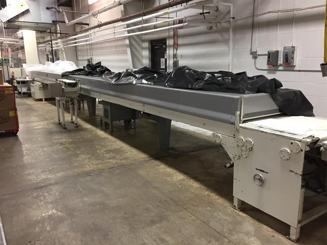 34&quot; Enrobing line with Sollich Cooling Tunnel &amp; Tempering Unit