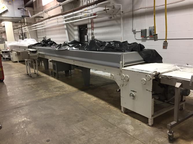 34&quot; Enrobing line with Sollich Cooling Tunnel &amp; Tempering Unit