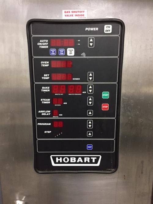 Hobart model HBA2G Gas Fired Double Rack Oven