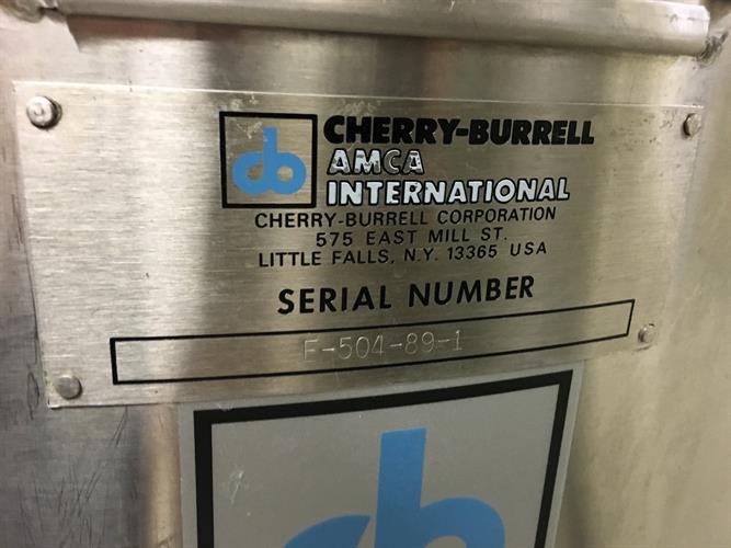 Cherry Burrell 150 gallon tank